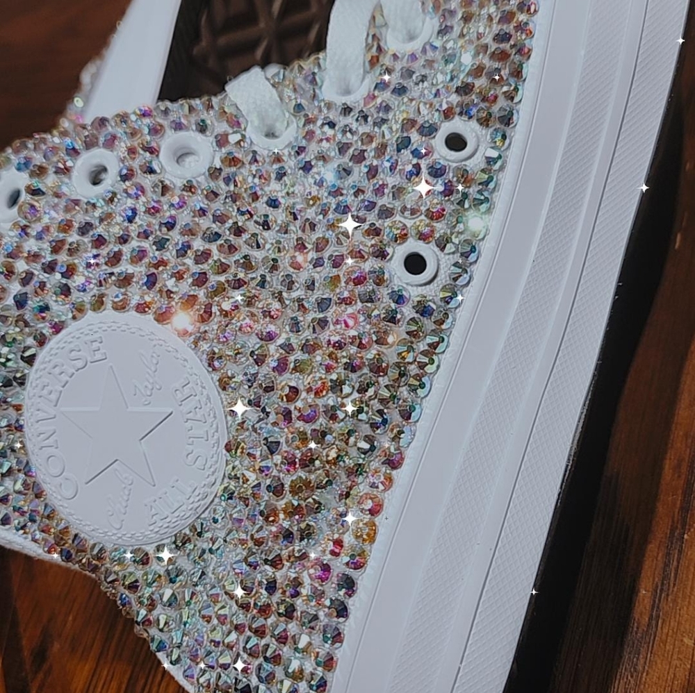 Bling Converse Shoes - Picture 6 of 12